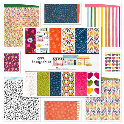 Amy Tangerine SLICE OF LIFE 12&quot;X12&quot; Paper Pad