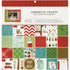 American Crafts BE MERRY 12"X12" Paper Pad 48pc 98367 - Scrapbook Kyandyland