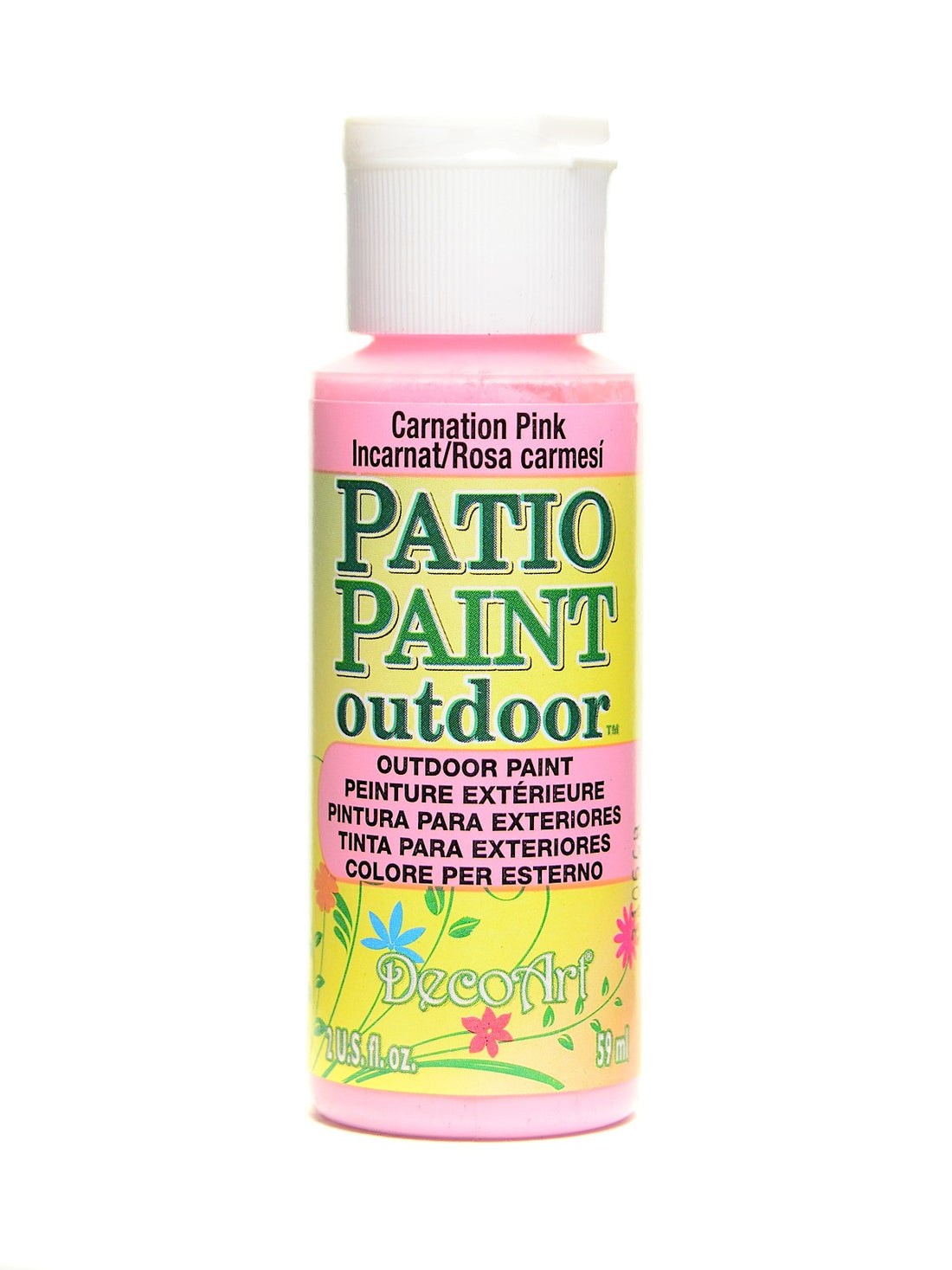 DecoArt Patio Paint CARNATION PINK Outdoor