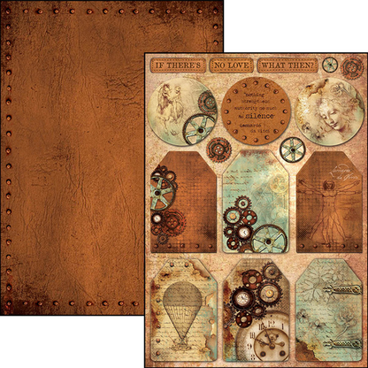 Ciao Bella CODEX A4 Paper Pad 9 sheets Scrapbooksrus