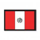 Peru Scrapbook Customs PERU FLAG Custom Laser Diecut - Scrapbook Kyandyland