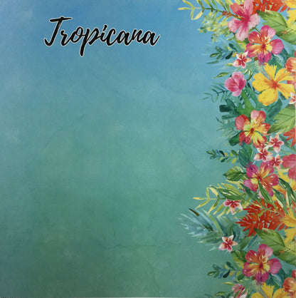 TROPICANA Las Vegas 12&quot;X12&quot; Scrapbook Paper Scrapbooksrus