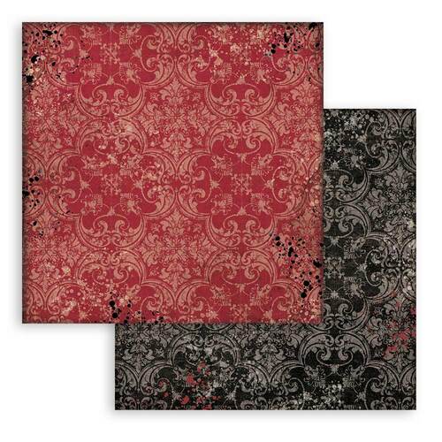 Stamperia Maxi Backgrounds DESIRE 12&quot;X12&quot; Scrapbook Paper Pack Scrapbooksrus