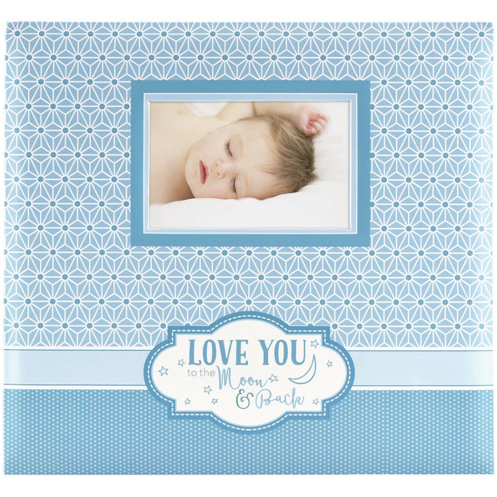 MBI Post Bound MOON &amp; BACK BOY 12&quot;X12&quot; Scrapbook Album