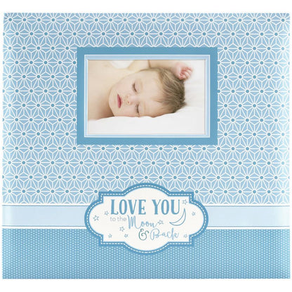 MBI Post Bound MOON &amp; BACK BOY 12&quot;X12&quot; Scrapbook Album