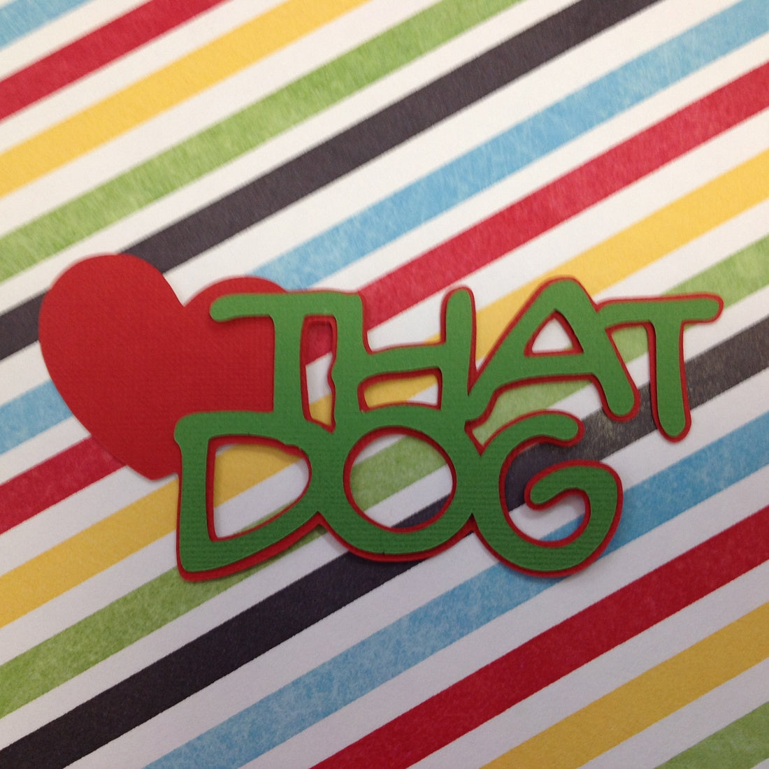 THAT DOG Disney Custom Scrapbook Die Cuts Scrapbooksrus