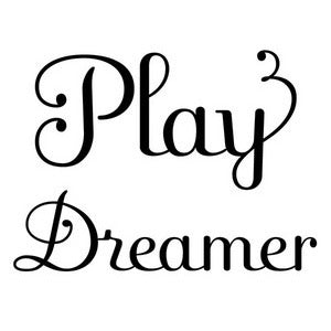 Prima PLAY DREAMER Clear Stamp 2pc