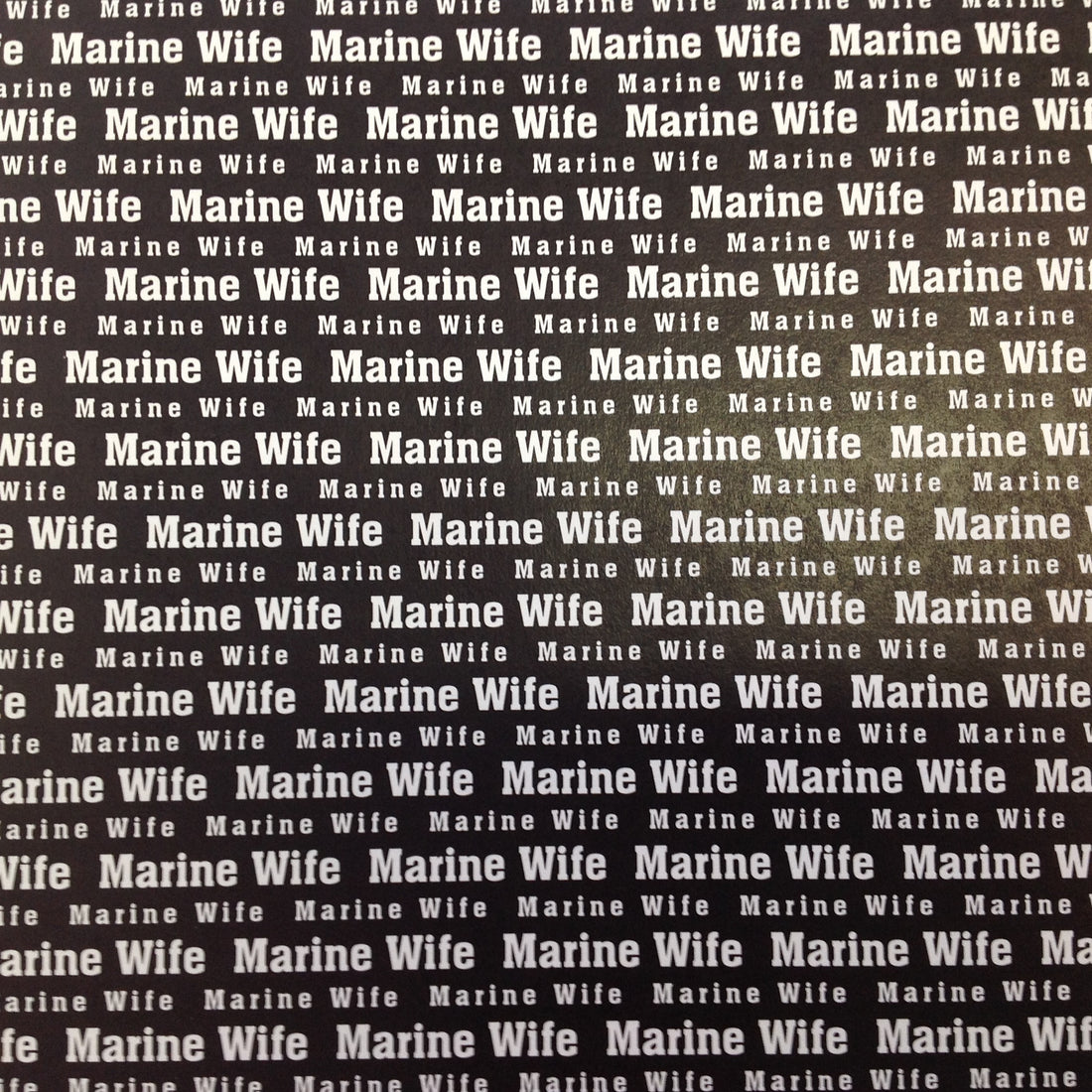 Scrapbook Customs MARINE WIFE 12"X12" Paper Scrapbooksrus