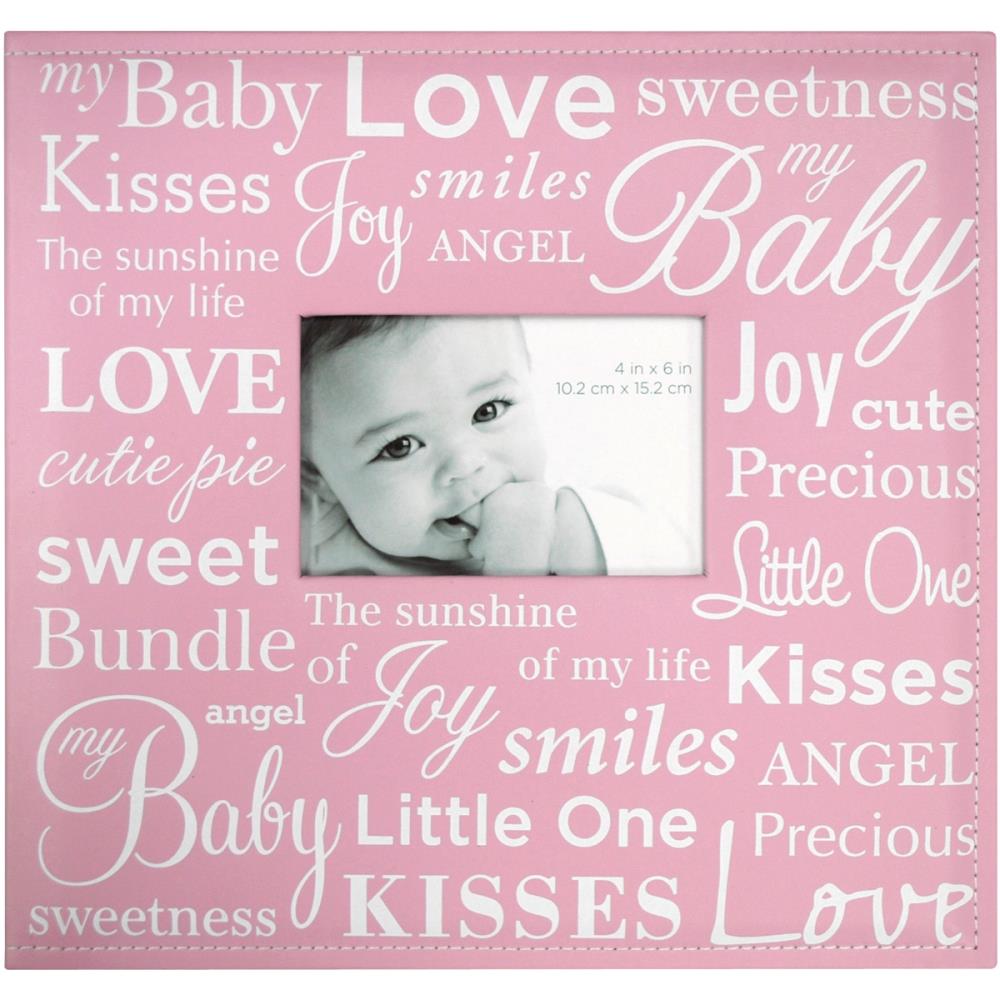 MBI BABY GIRL EXPRESSIONS 12&quot;X12&quot; Scrapbook Album