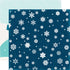 Echo Park Hello Winter FRIGID BLIZZARD 12"x12" Scrapbook Paper Scrapbooksrus