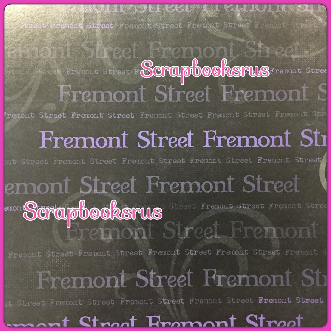 Fremont Street Scrapbook Paper Scrapbooksrus Las Vegas