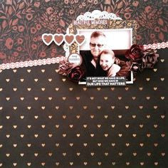 Kaisercraft True Love MY FRIENDS 12&quot;X12&quot; Scrapbook Paper