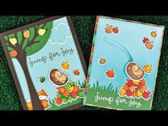 Lawn Fawn Lawn Cuts Jump for Joy Die Sample @scrapbooksrus