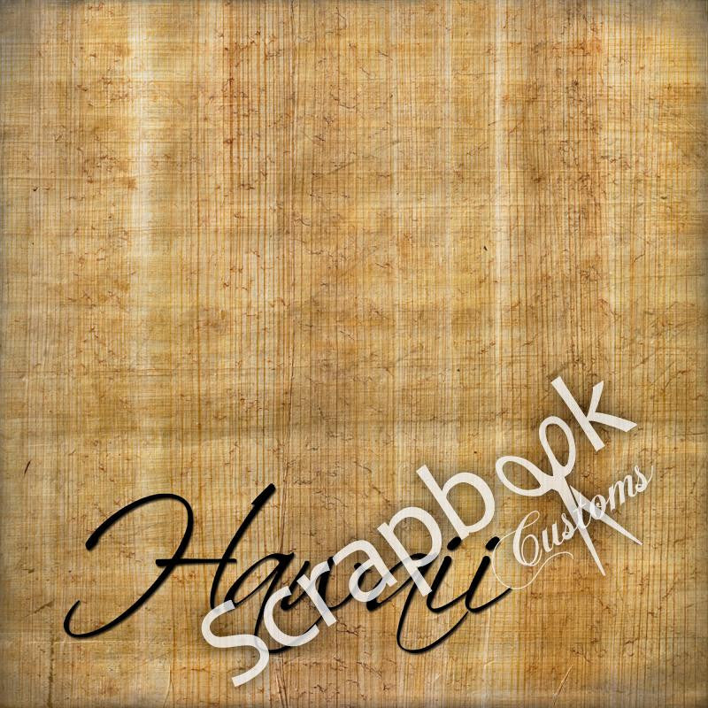 HAWAII BAMBOO 12&quot;X12&quot; Scrapbook Customs Paper
