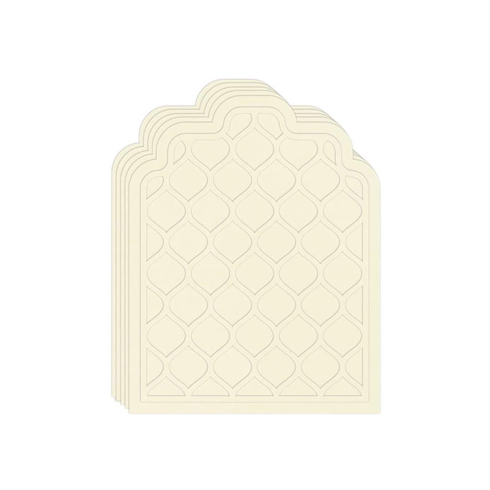 P13 Light Chipboard LARGE TAG Let Your Creativity Bloom Album 12”