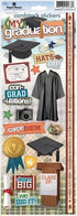 Paper House MY GRADUATION Cardstock Stickers 20 pc Scrapbooksrus