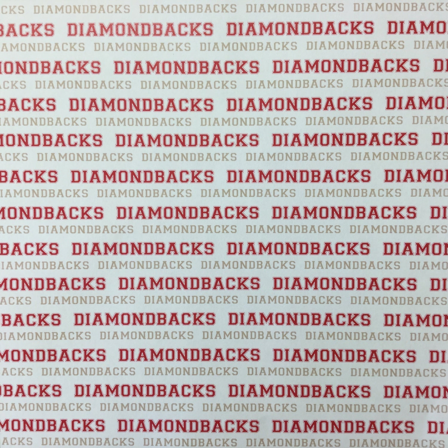 DIAMONDBACKS BASEBALL Pride Kit 12&quot;X12&quot; Scrapbook Paper