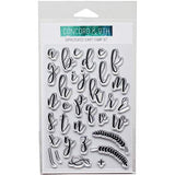 Concord & 9th SOPHISTICATED SCRIPT Stamp Set 32 pc.
