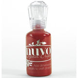 Nuvo crystal drops AUTUMN RED Glue 1oz Scrapbooksrus