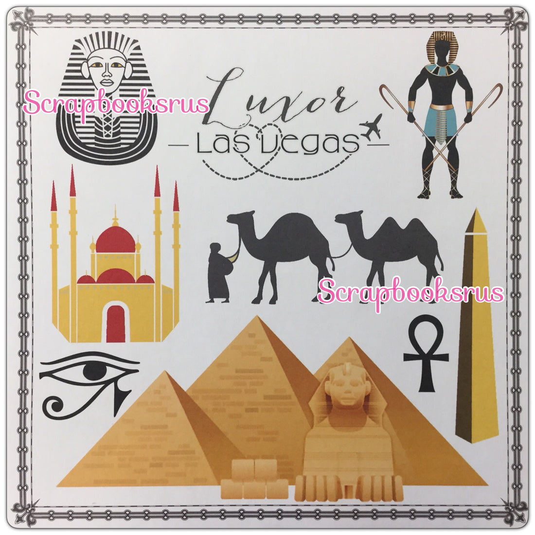 Luxor Memories Las Vegas 12x12 Scrapbooksrus Scrapbook Store