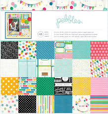 Pebbles BIRTHDAY WISHES 12&quot;X12&quot; Paper Pad - Scrapbook Kyandyland