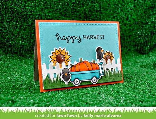 Lawn Fawn HAPPY HARVEST Craft Dies Scrapbooksrus