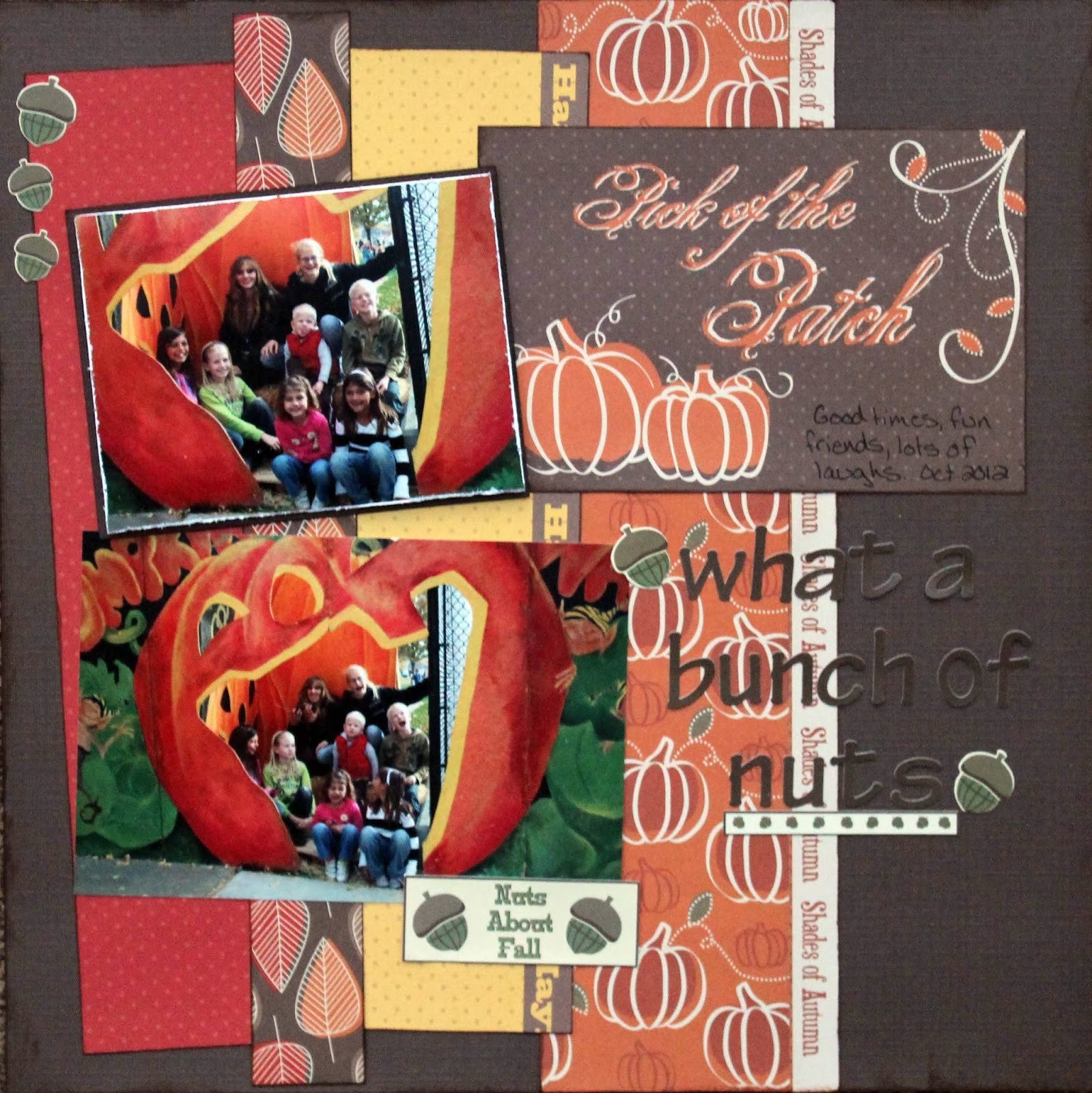 Moxxie FOREVER FALL Collection 12&quot;X12&quot; Scrapbook Paper - Scrapbook Kyandyland