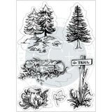 Craft Consortium IN THE FOREST Clear Acrylic Stamps