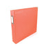 We R Classic Leather Album CORAL D Ring Scrapbook Scrapbooksrus