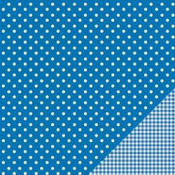 Pebbles Basic POLKA DOTS 12&quot;X12&quot; Cardstock Paper - Scrapbook Kyandyland