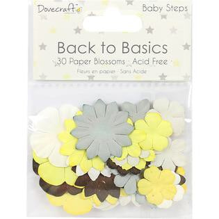 Dovecraft Back to Basics BABY STEPS PAPER BLOSSOMS