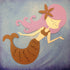 Custom Large 12" MERMAID Birthday Party Decoration - Scrapbook Kyandyland