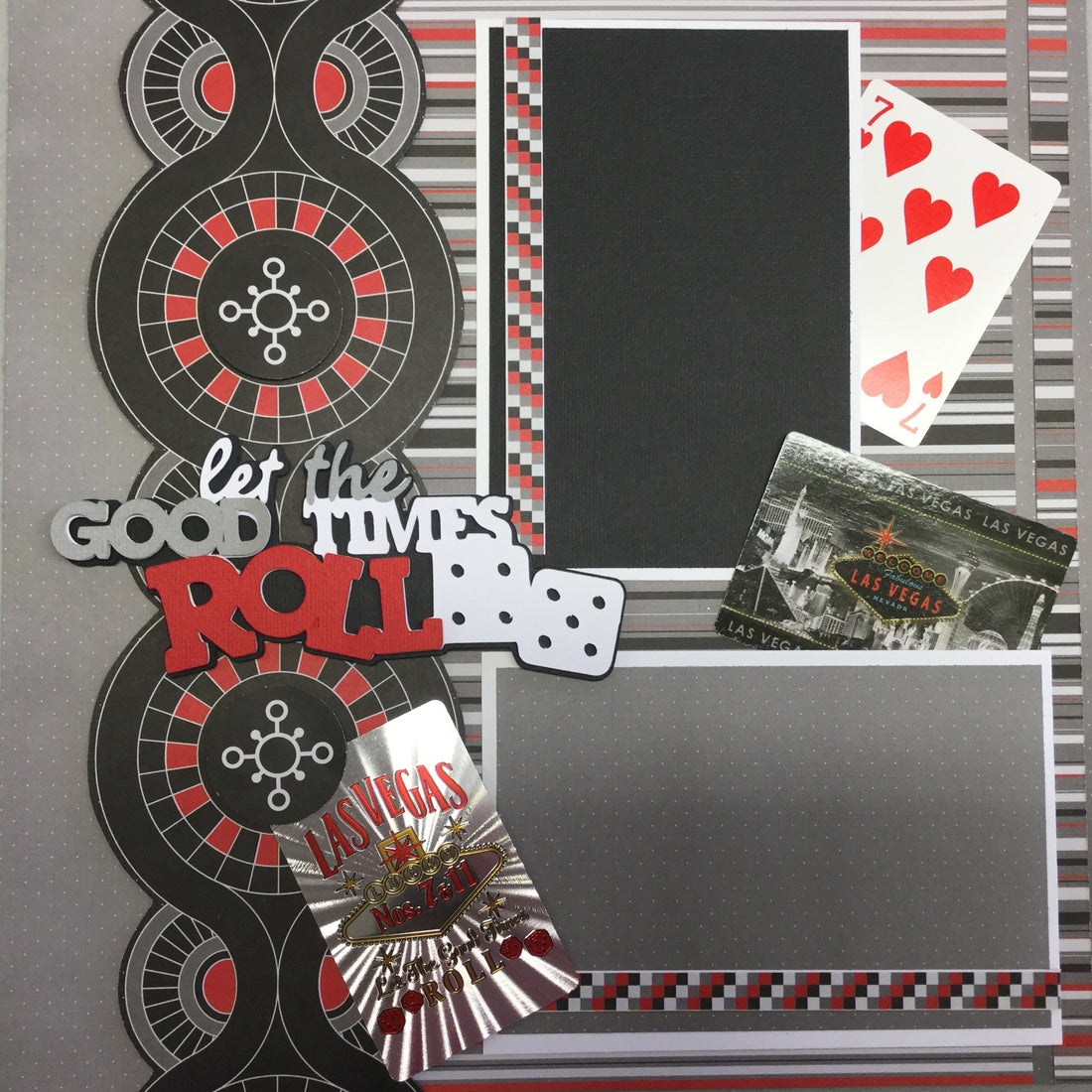 Page Kit LET THE GOOD TIMES ROLL 12&quot;X12&quot;
