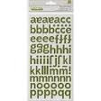 American Crafts Thickers TOGETHERNESS Letters Stickers - Scrapbook Kyandyland