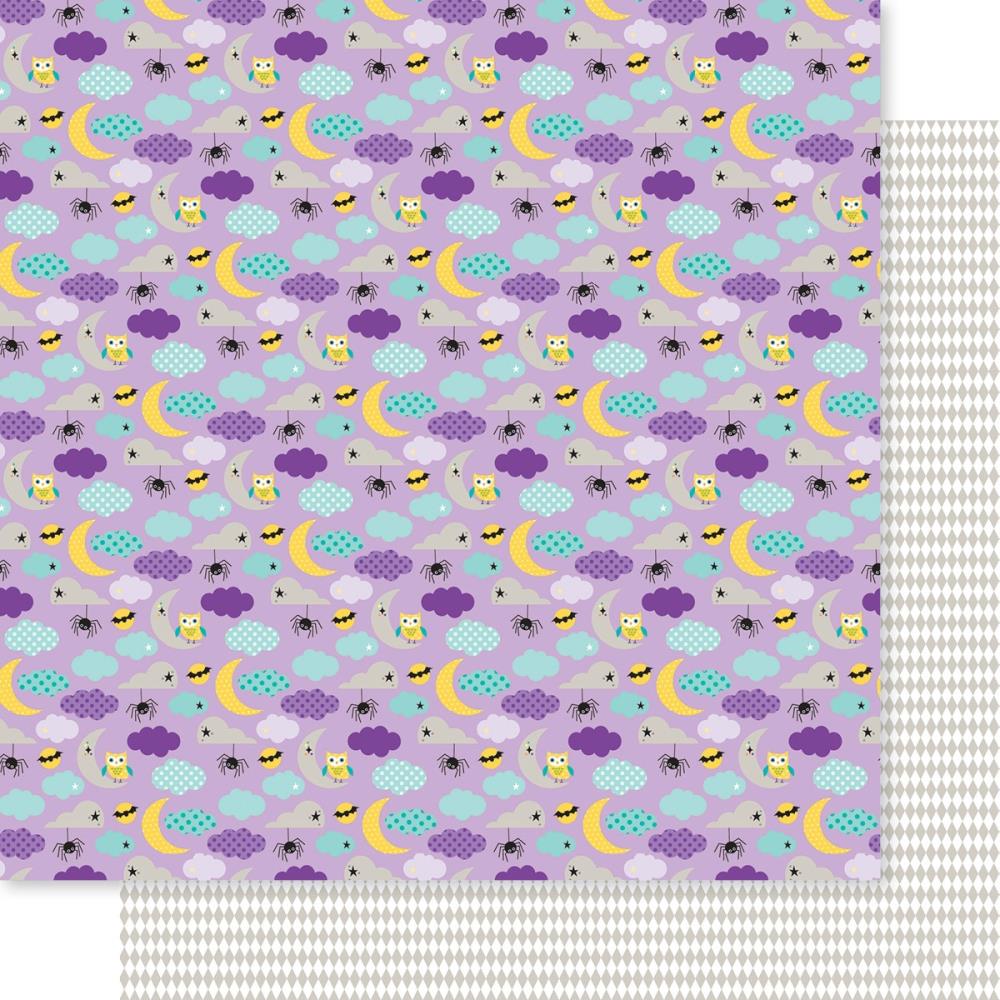 Bella Blvd Spell On You BOOTIFTUL NIGHT 12"X12" Scrapbook Paper