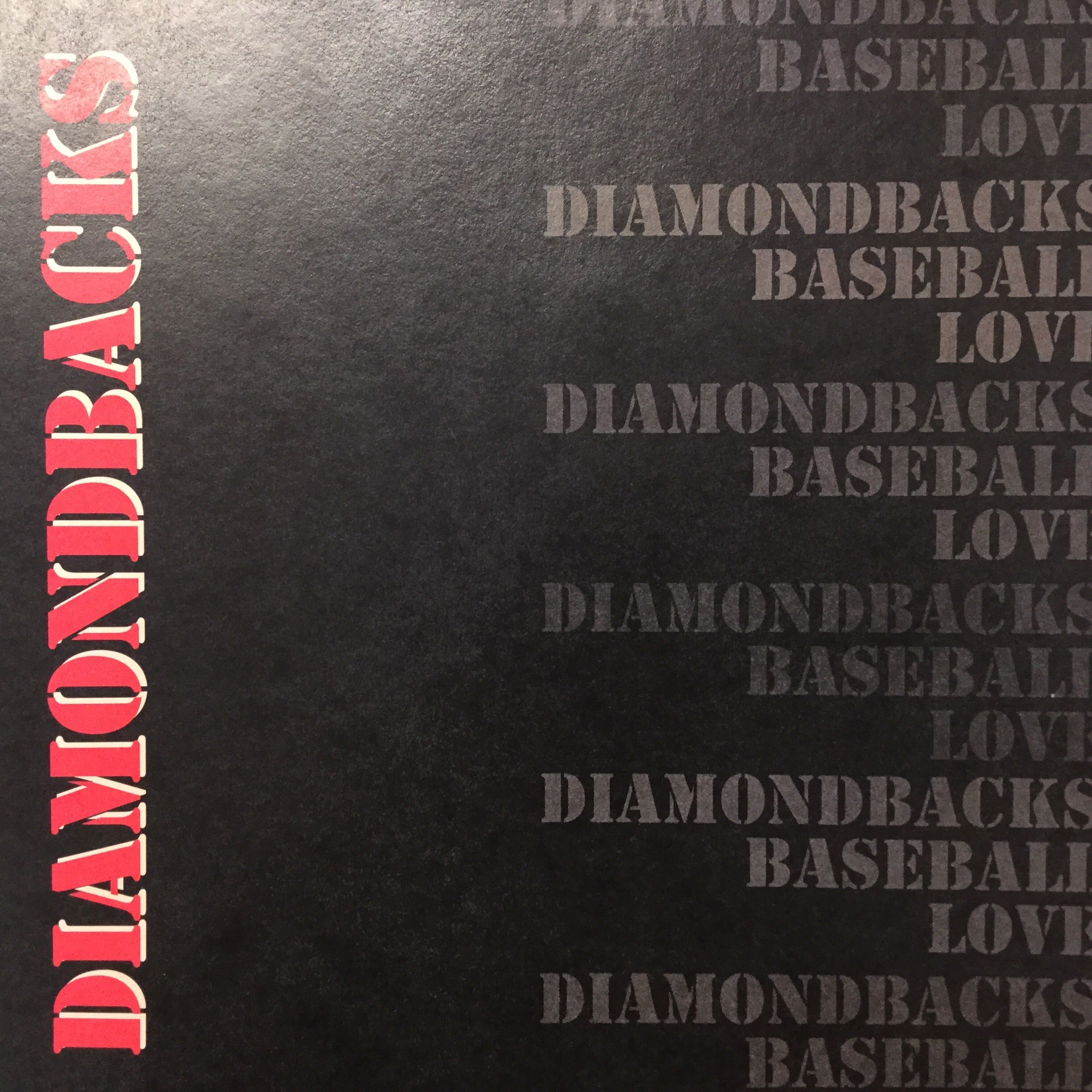 DIAMONDBACKS BASEBALL Pride Kit 12&quot;X12&quot; Scrapbook Paper