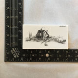 LaBlanche COUNTRY ESTATE Victorian Mounted Stamp