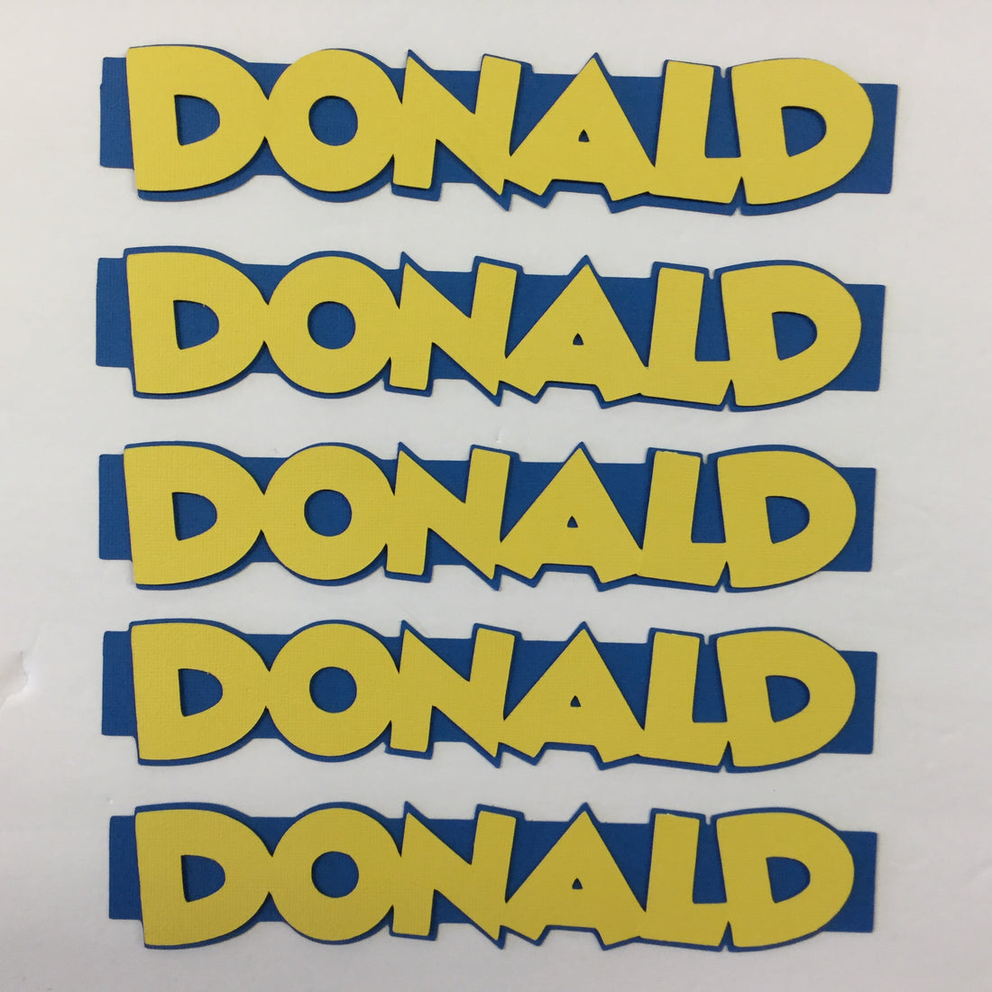 Like Disney DONALD DUCK Large DieCut Scrapbook Embellishment