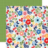 Echo Park My Favorite Summer BEST DAY BLOOMS 12"X12" Scrapbook Paper