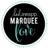 Heidi Swapp MARQUEE LOVE Mint  Lightbox 3pc Scrapbooksrus