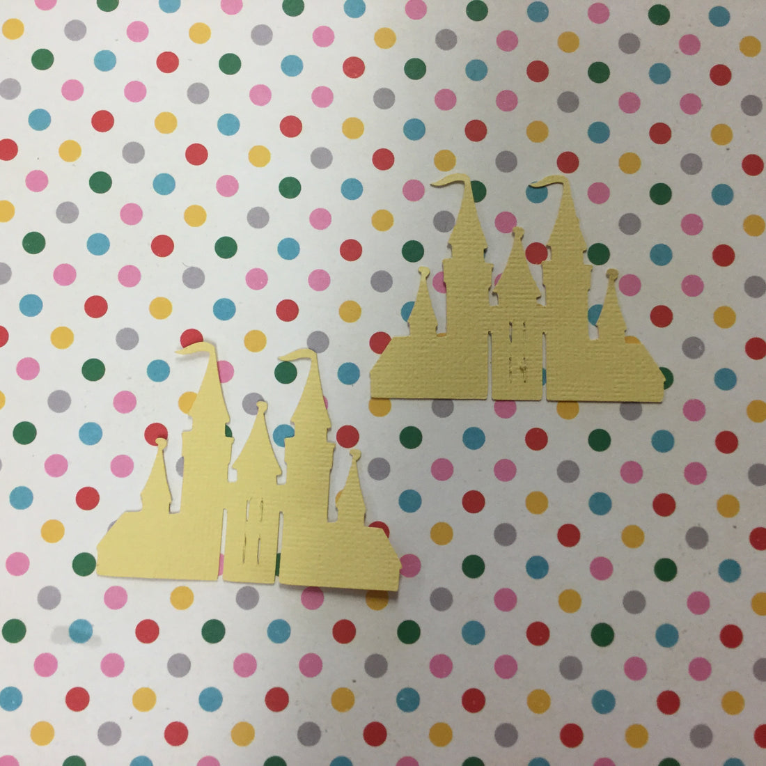 Like DISNEY CASTLE Scrapbook DieCuts