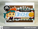 Imaginisce Parrrty Me Hearty PIRATE Stickers 94pc