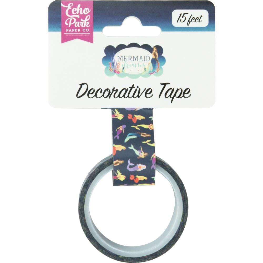 Echo Park Mermaid Dreams BLUE LAGOON Decorative Tape Scrapbooksrus