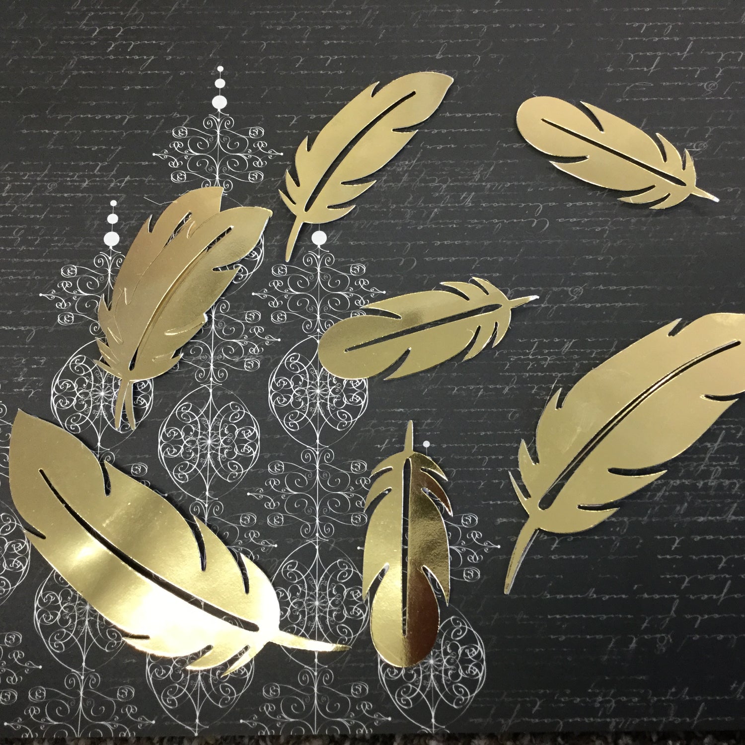 Crafter Square GOLD LEAF Stickers