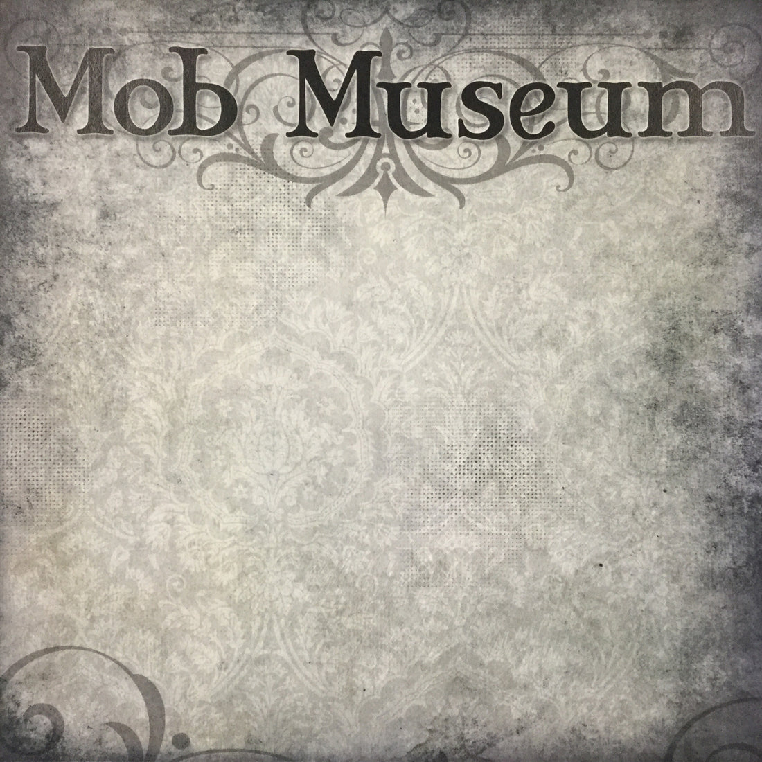 Old Antique MOB MUSEUM 12&quot;X12&quot; Custom Travel Paper LV