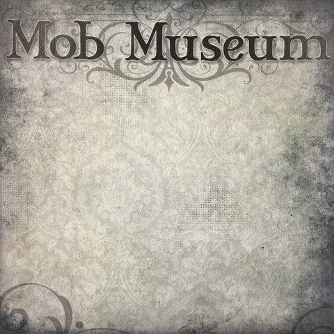 Old Antique MOB MUSEUM 12"X12" Custom Travel Paper LV