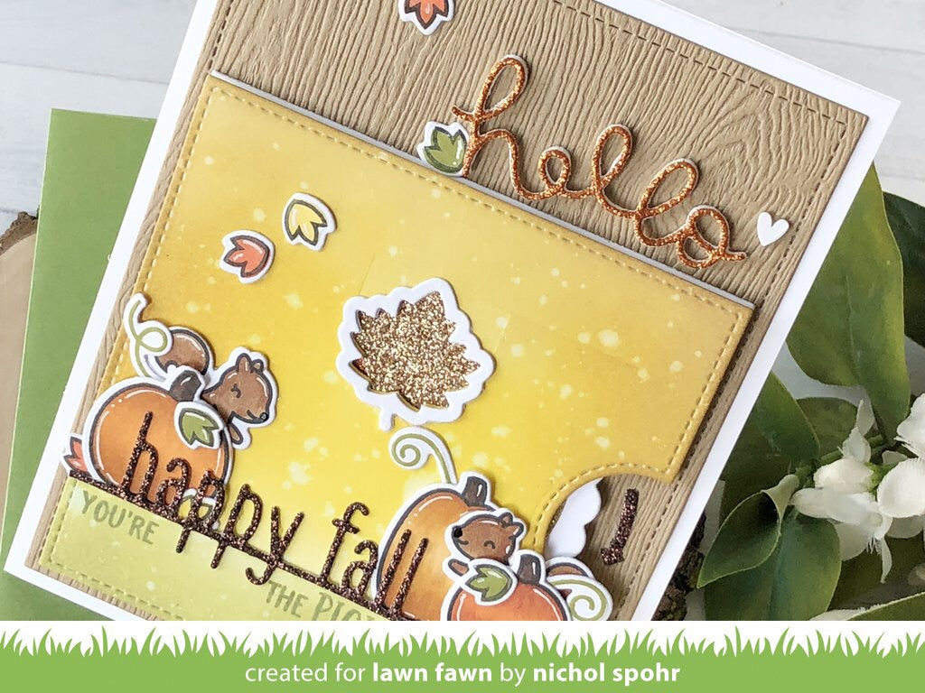 Lawn Fawn Cuts REVEAL WHEEL SQUARE ADD-ON Die Sample @scrapbooksrus las vegas