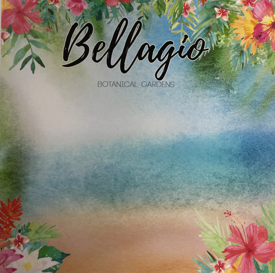 BELLAGIO Botanical Gardens 12&quot;X12&quot; Scrapbook Paper Scrapbooksrus Las Vegas