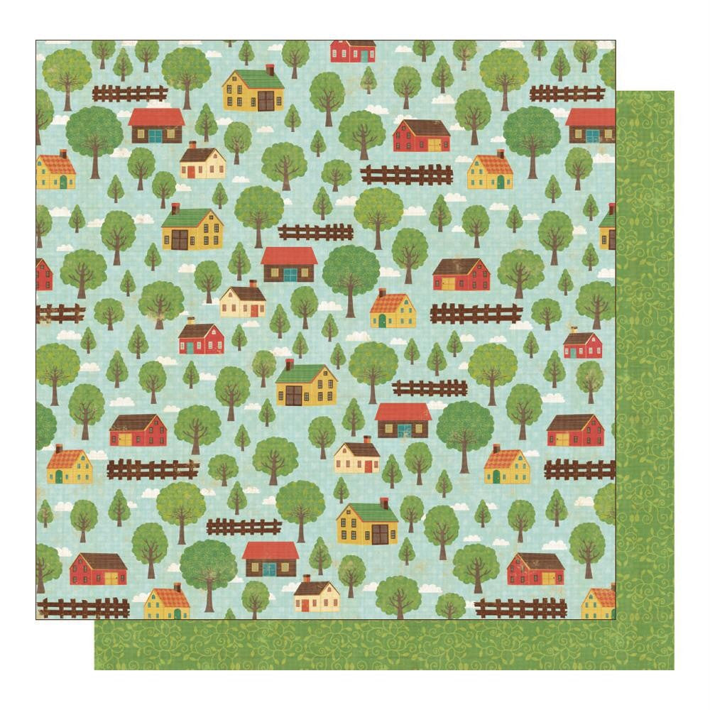 Best Creation HOME MEMORIES 12&quot;X12&quot; Scrapbook Paper 1pc - Scrapbook Kyandyland