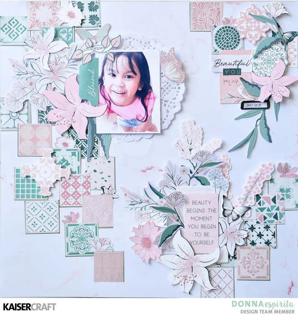 Kaisercraft LILY &amp; MOSS 9pc 12&quot;X12&quot; Scrapbook Paper Pack